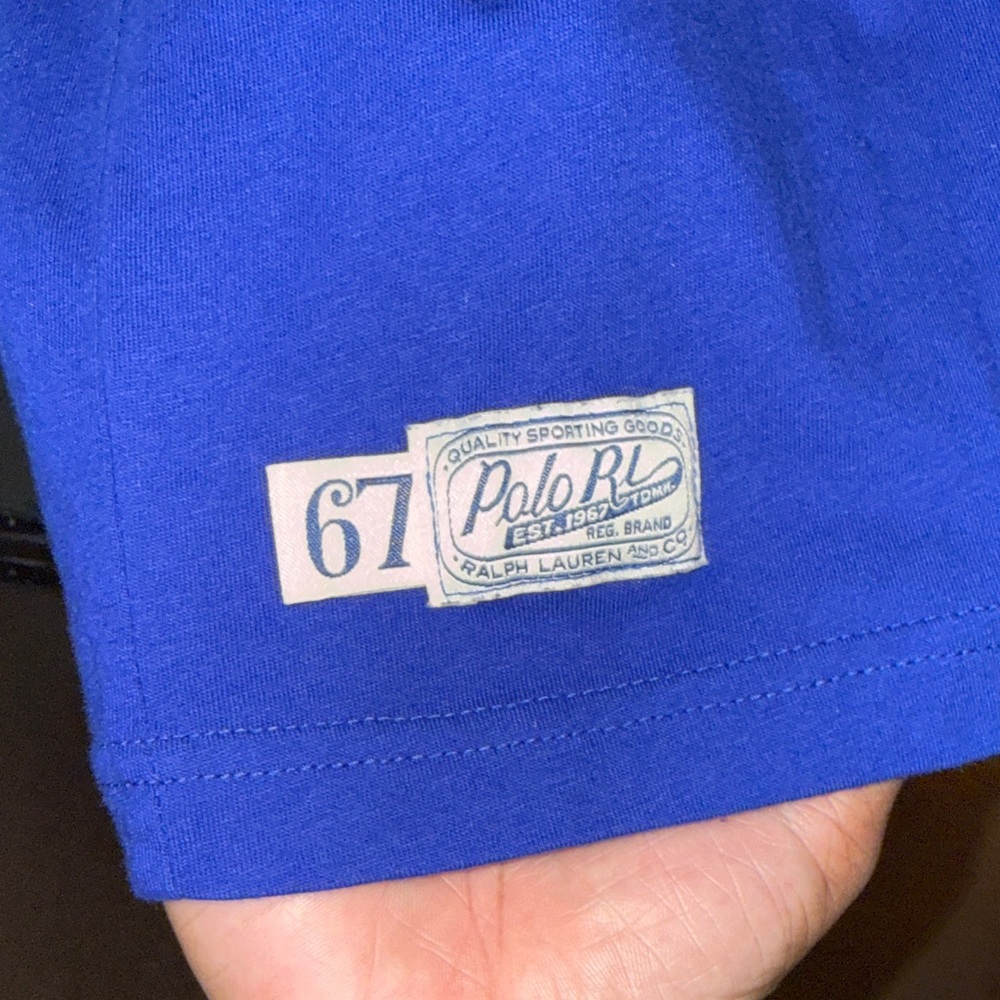 Polo by Ralph Lauren Multicolor Logo Blue Hoodie - Picture 3 of 5